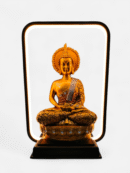 Gautama Buddha Statue Decorative Set with LED light