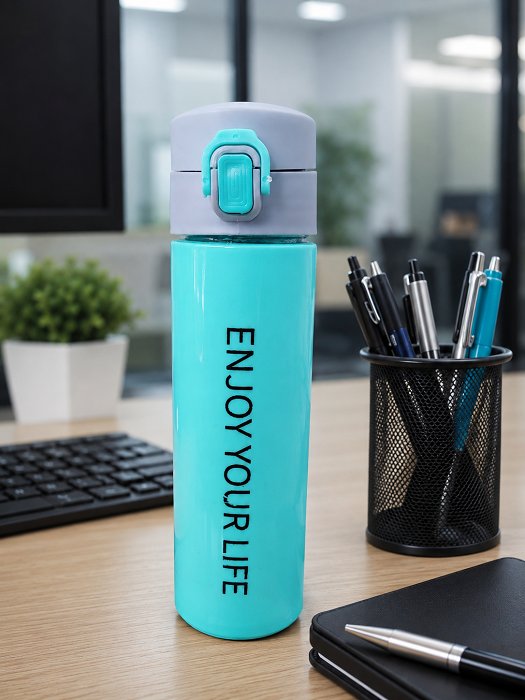 500 ml Plastic Insulated Water Bottle | Pack of 4 - Image 3